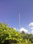 Pohled na anténu 50 MHz 