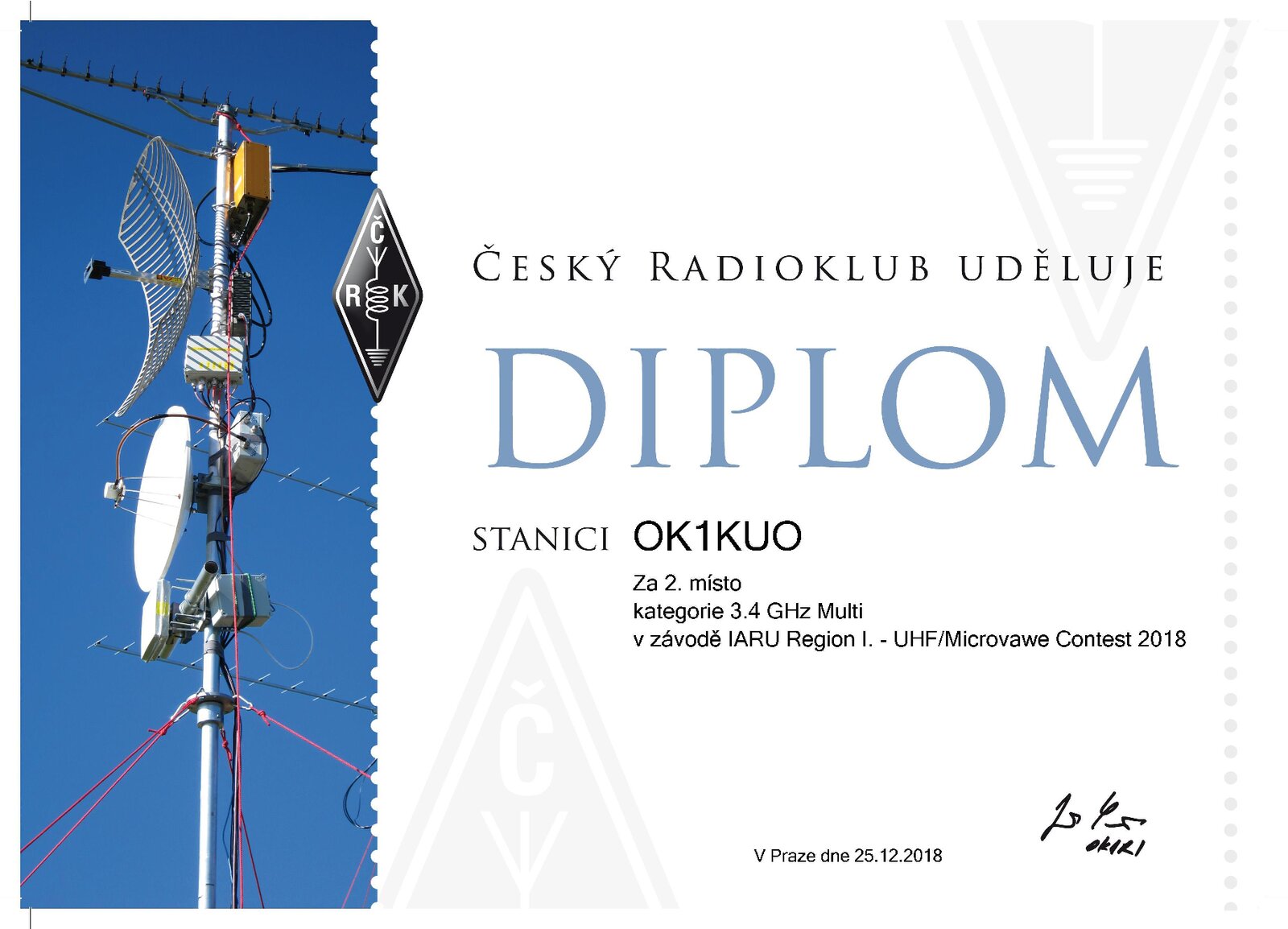 2018 UHF 3.4GHz 2. misto